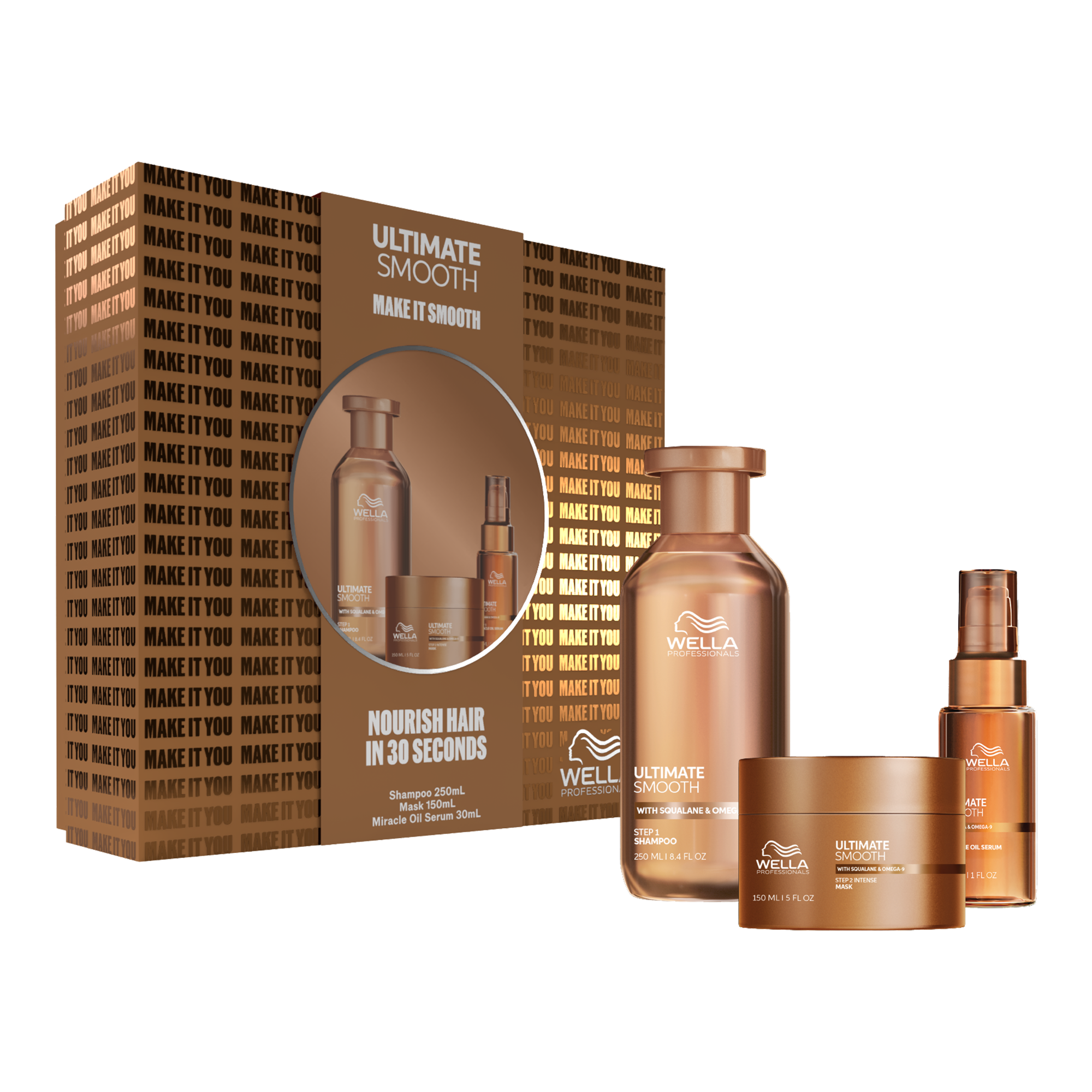 Wella Professionals Ultimate Smooth Trio - Limited Edition