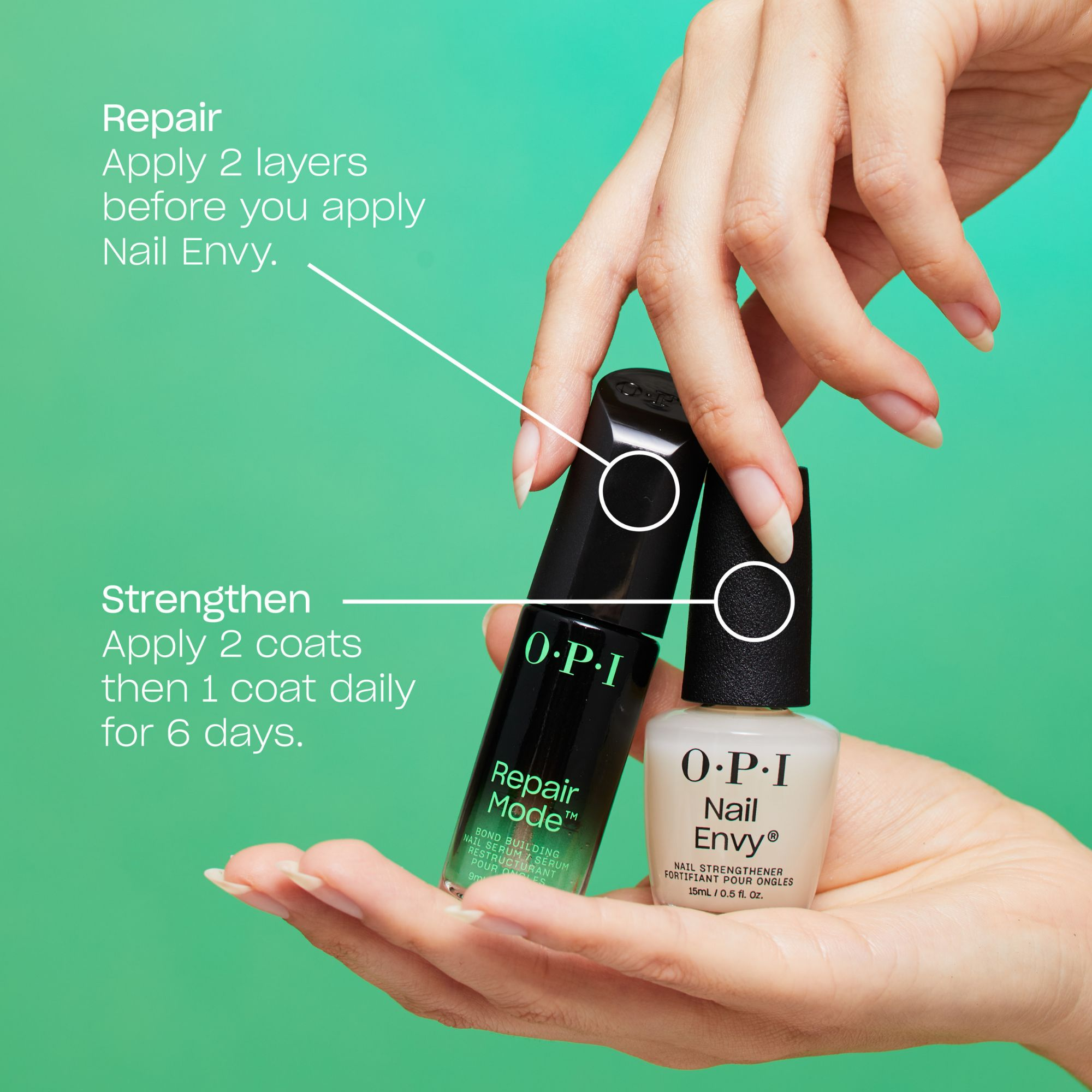 OPI Treatment Gift Set - Repair Mode™ & Nail Envy®