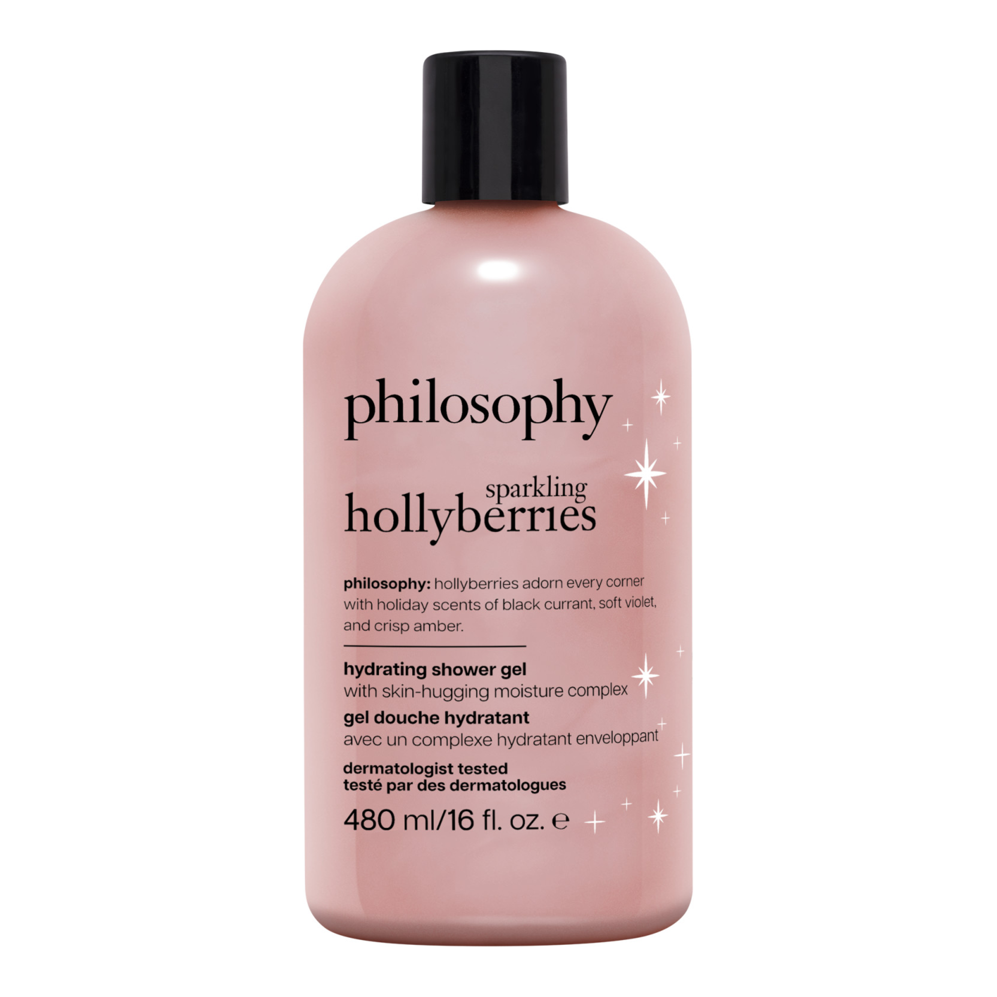 philosophy sparkling hollyberries shower gel 480ml
