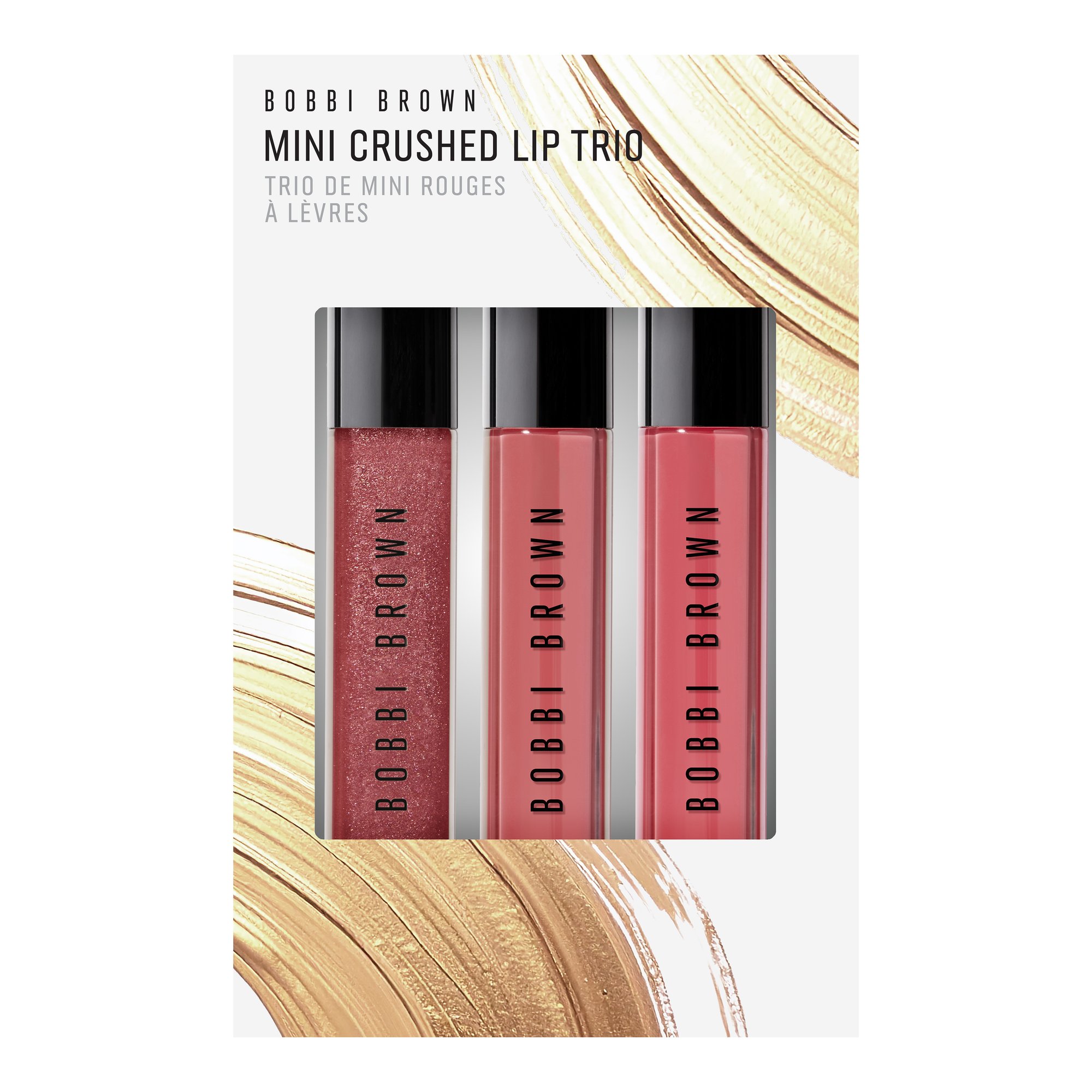 Bobbi Brown Holiday Gift Sets Mini Crushed Lip Trio Pinks