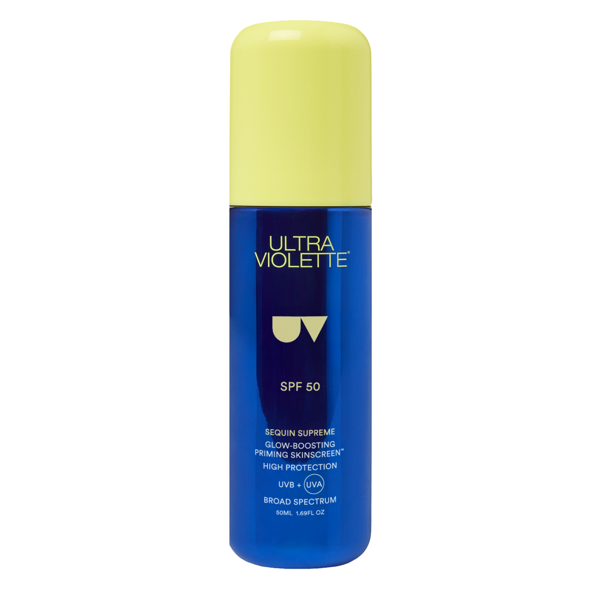 Ultra Violette Sequin Supreme SPF 50 Glow-Boosting Priming SKINSCREEEN 50ml