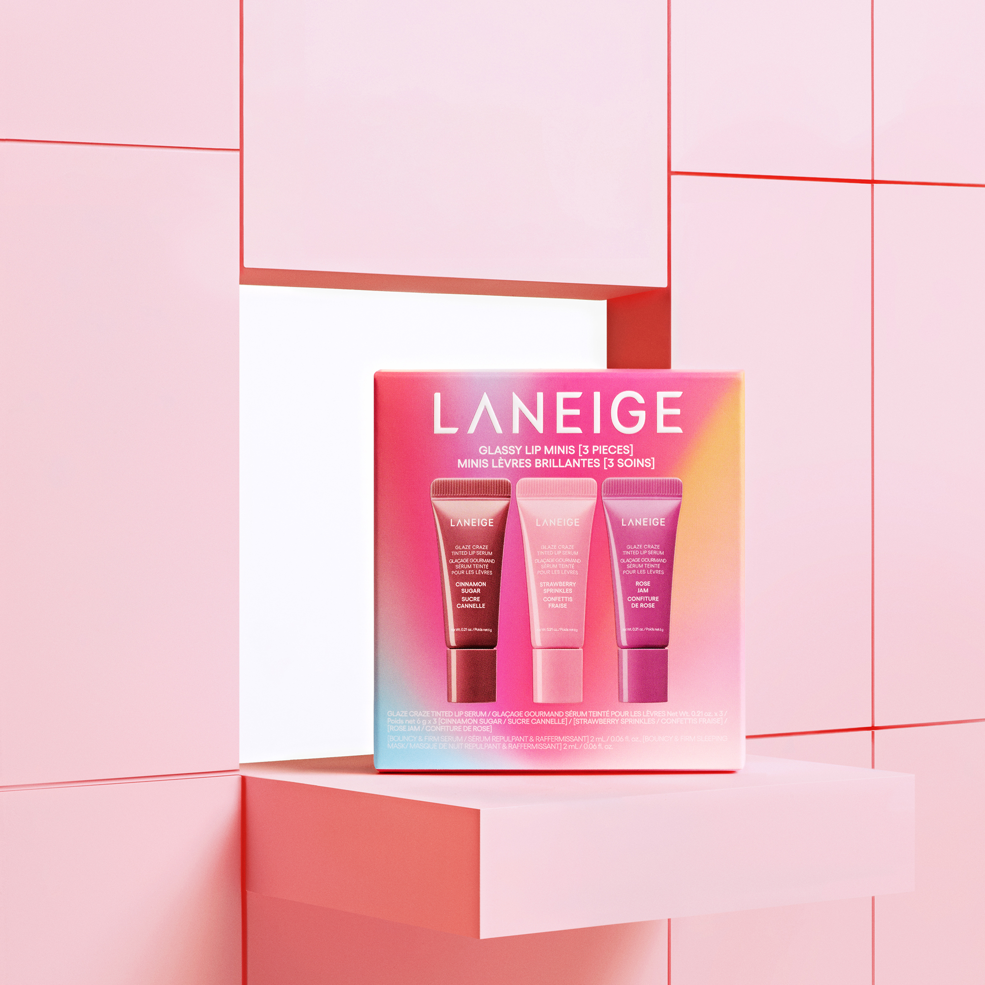 Laneige Glassy Lip Minis Holiday 26