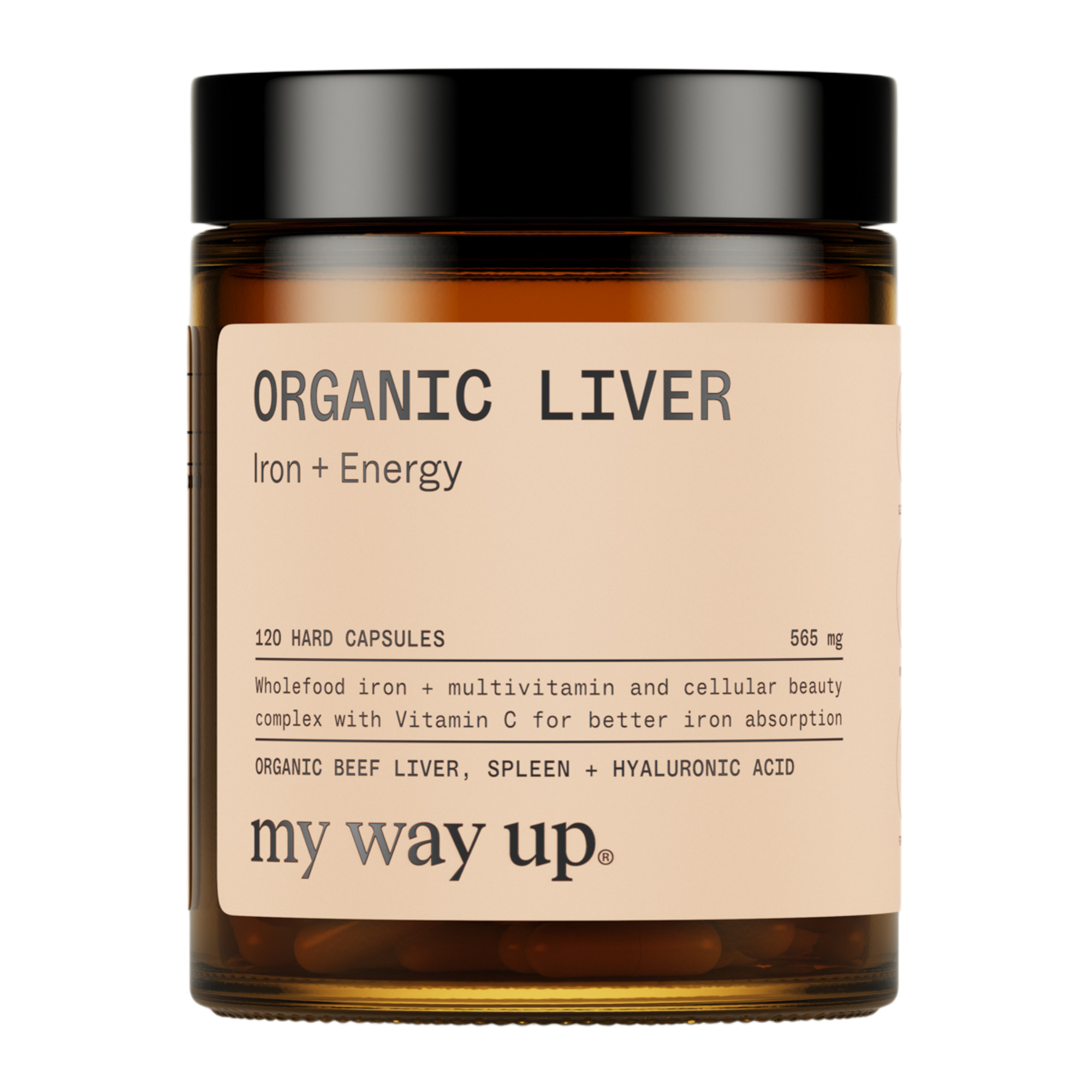 My Way Up Organic Liver Iron + Energy