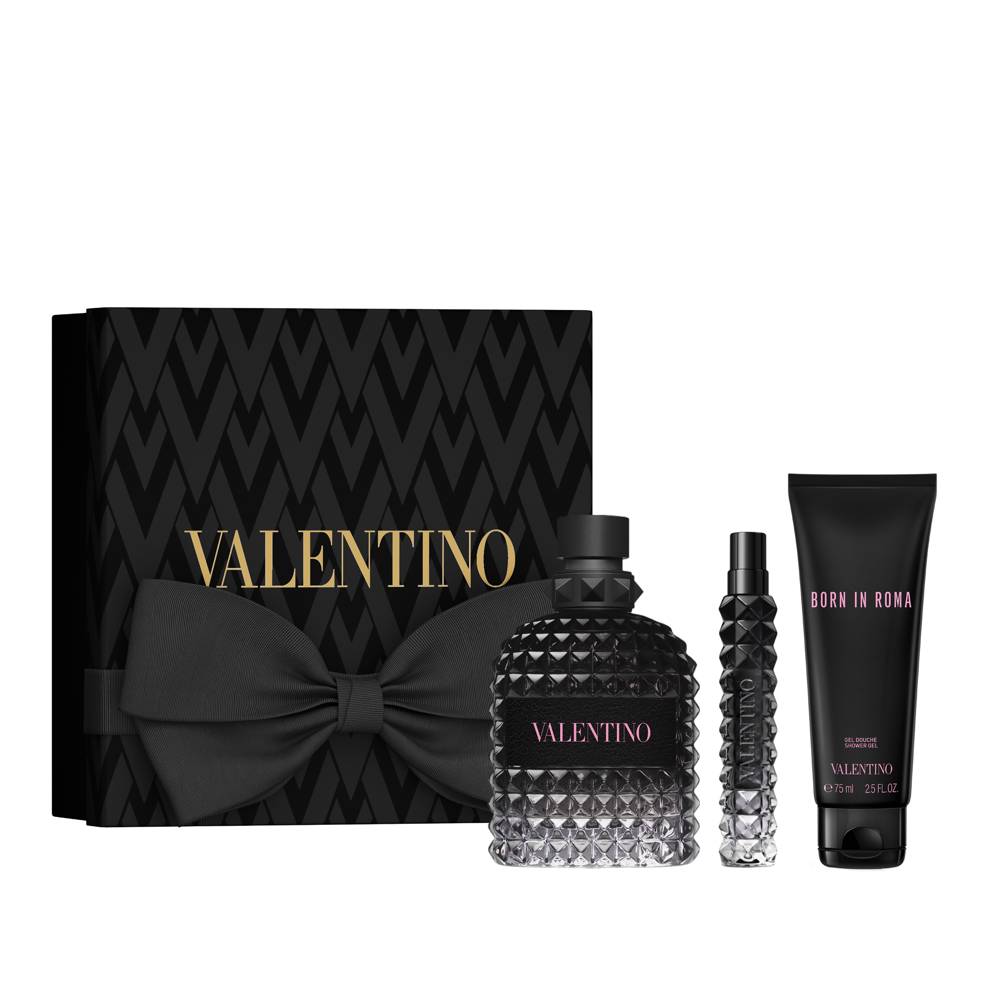Valentino Born In Roma Uomo EDP 100ml + Shower Gel & Travel Spray