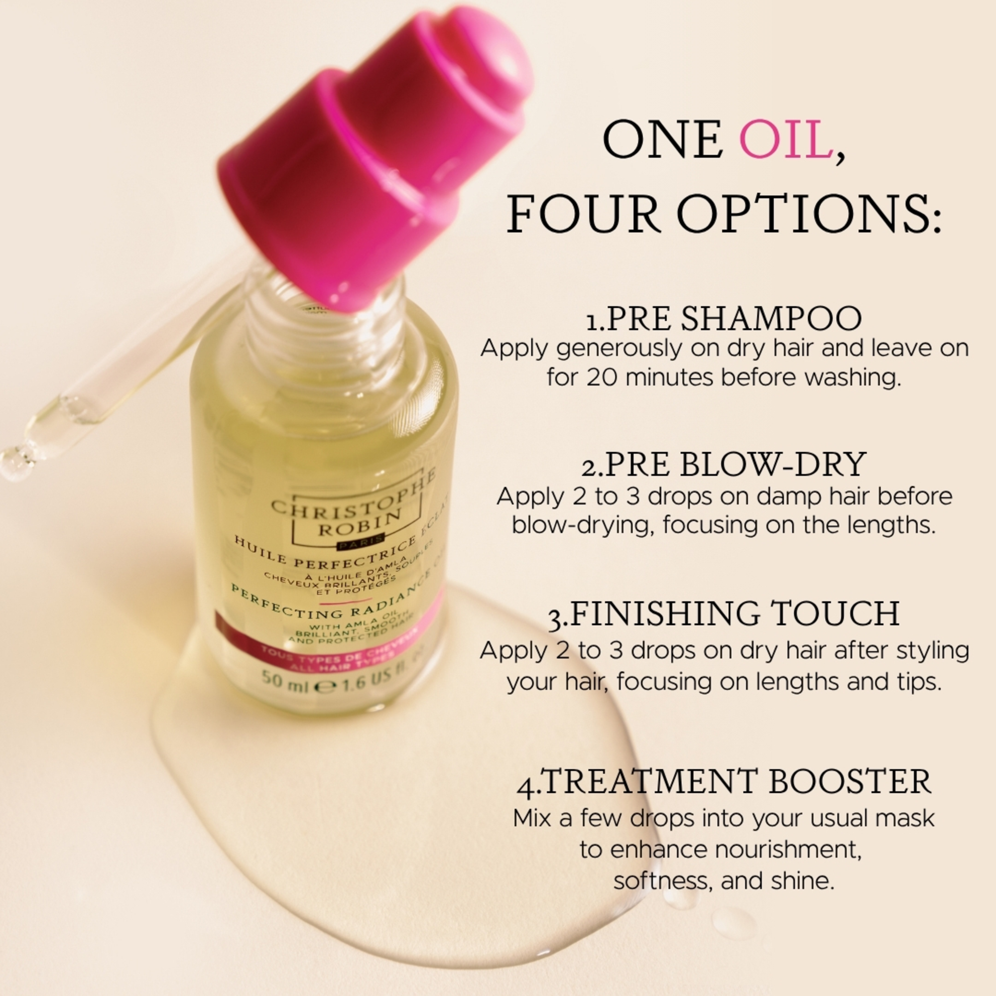 Christophe Robin Radiance Oil 50ml