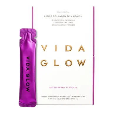 Vida Glow Daily Essentials: Collagen Liquid Advance Mixed Berry