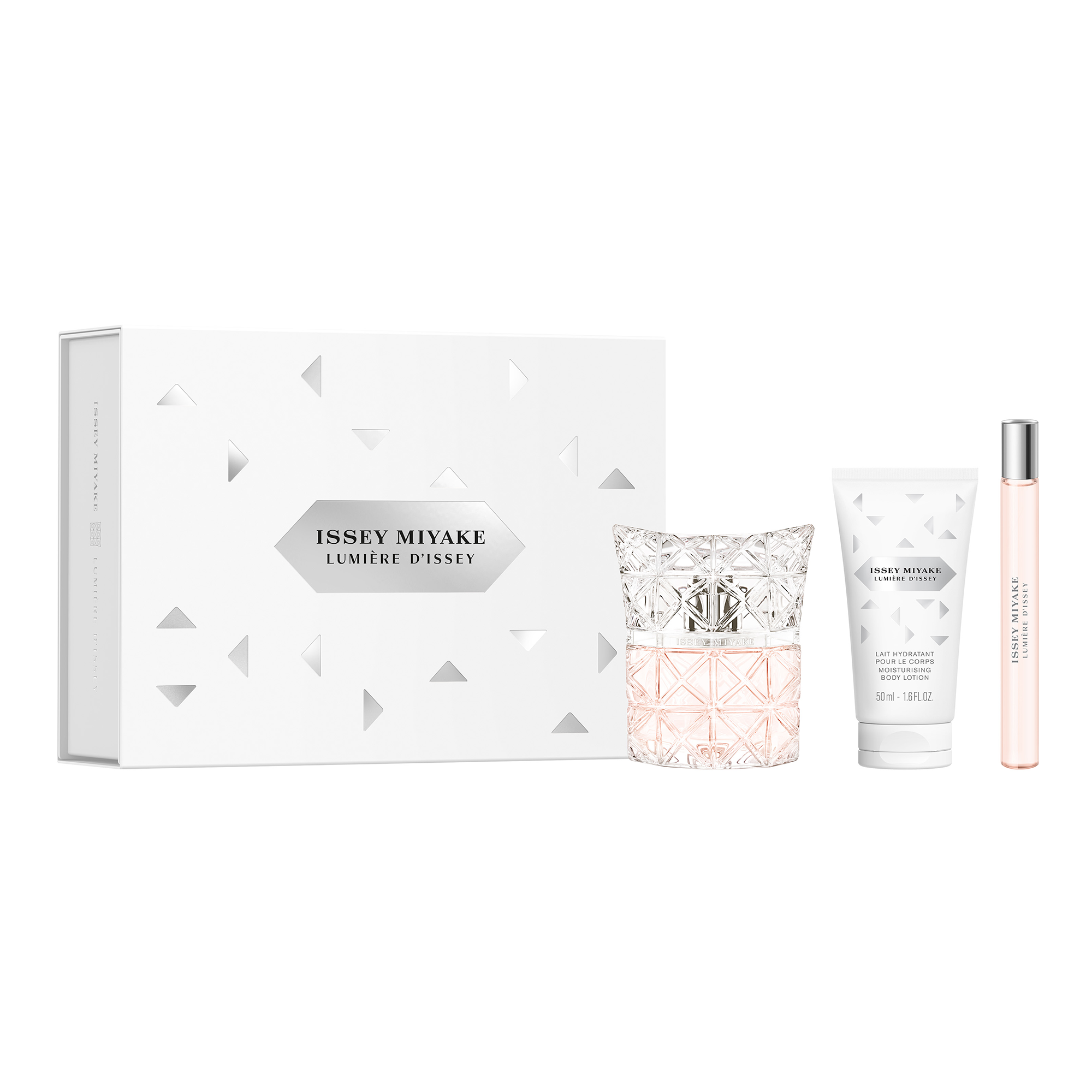 Issey Miyake Lumiere EDP Christmas Set (EDP 50ml + Body Lotion 50ml + Purse Spray 10ml)